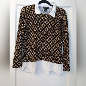 Investments Petites Top Women's Sz. PL